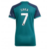 Koszulka piłkarska Arsenal Bukayo Saka #7 Strój Trzeci dla kobiety 2023-24 tanio Krótki Rękaw